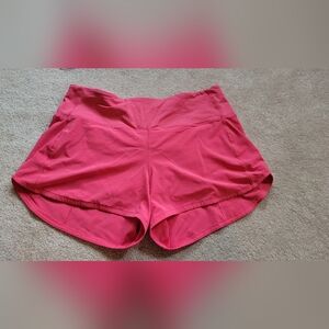Lululemon speed up short high rise size 10